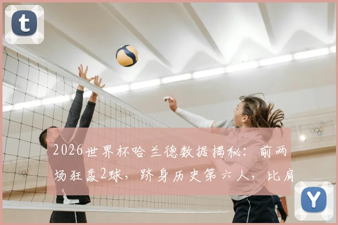2026世界杯哈兰德数据揭秘：前两场狂轰2球，跻身历史第六人，比肩克洛泽等传奇